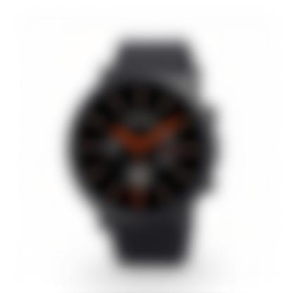NexTime Core smartwatch, black strap.